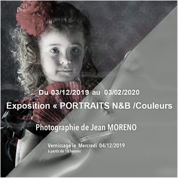 Exposition "PORTRAITS" Jean Moreno