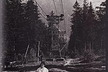 1928 CHAMONIX Aiguille du Midi Telepherique