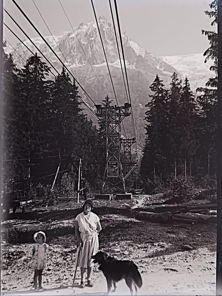 1928 CHAMONIX Aiguille du Midi Telepherique